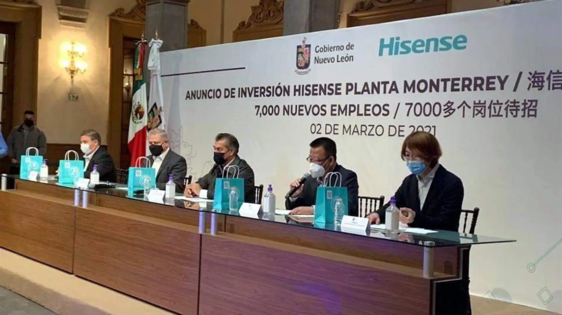 hisense china nuevo leon